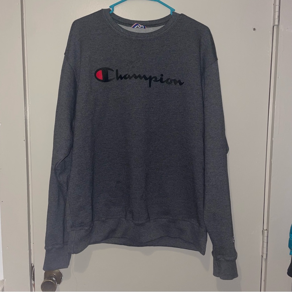 Champion Gray crewneck
